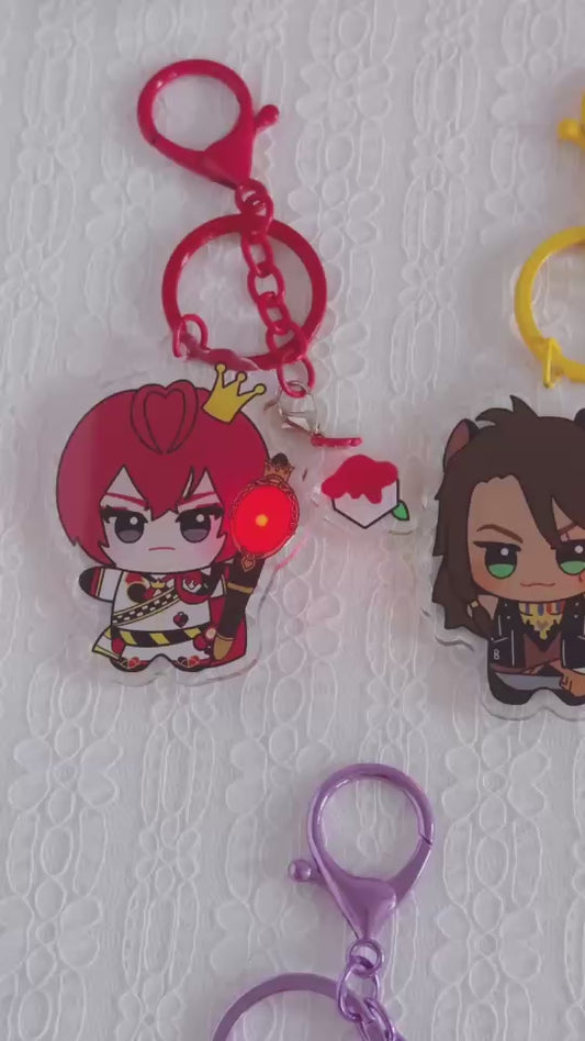 Twst Fan Art Light Up Keychains (7 Styles)