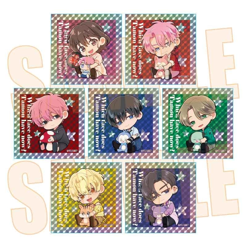Tamon's B-Side Gyugyutto Hologram Stickers Preorder (Set of 7)