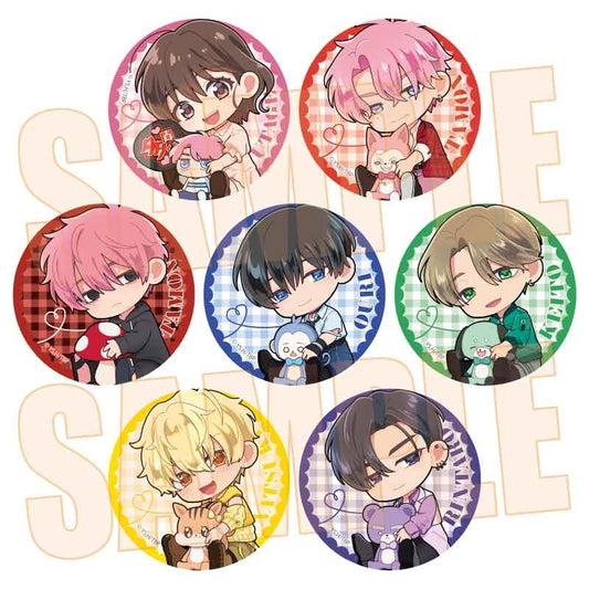 Tamon's B-Side Gyugyutto Can Badge Preorder (Set of 7)