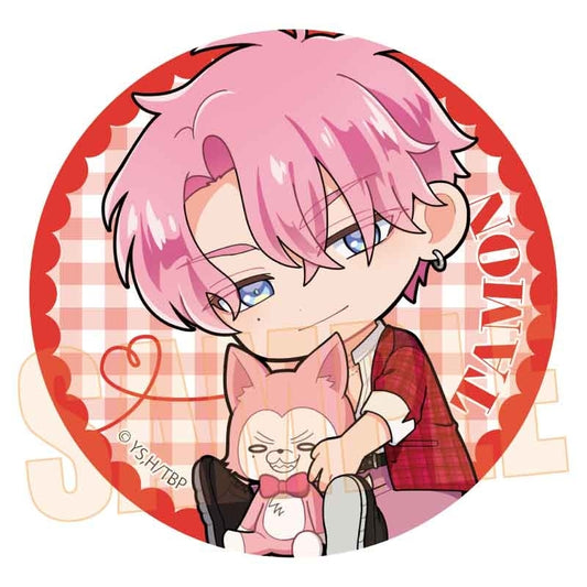 Tamon's B-Side Gyugyutto Can Badge Preorder (Set of 7)