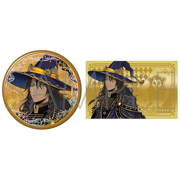 Twisted Wonderland Bloom Birthday Aurora Foil Stamped Can Badge & Metal Card Set Preorder