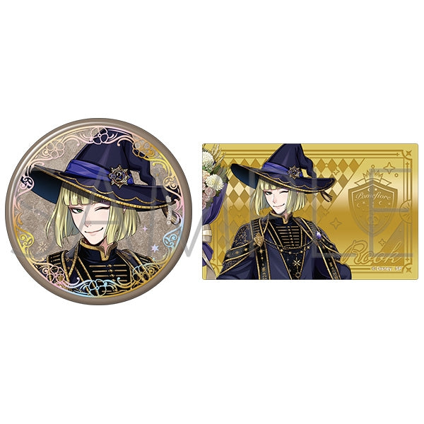 Twisted Wonderland Bloom Birthday Aurora Foil Stamped Can Badge & Metal Card Set Preorder