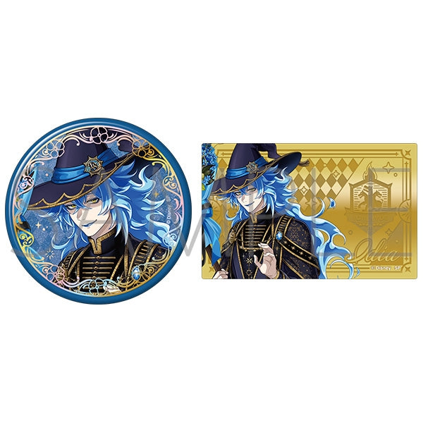 Twisted Wonderland Bloom Birthday Aurora Foil Stamped Can Badge & Metal Card Set Preorder