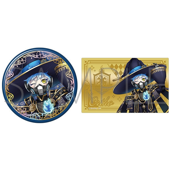 Twisted Wonderland Bloom Birthday Aurora Foil Stamped Can Badge & Metal Card Set Preorder