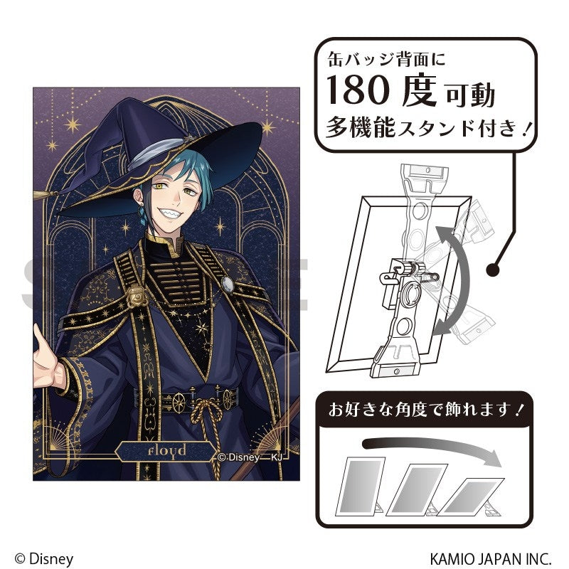 Twisted Wonderland Bloom Birthday Glitter Art Can Badge Preorder