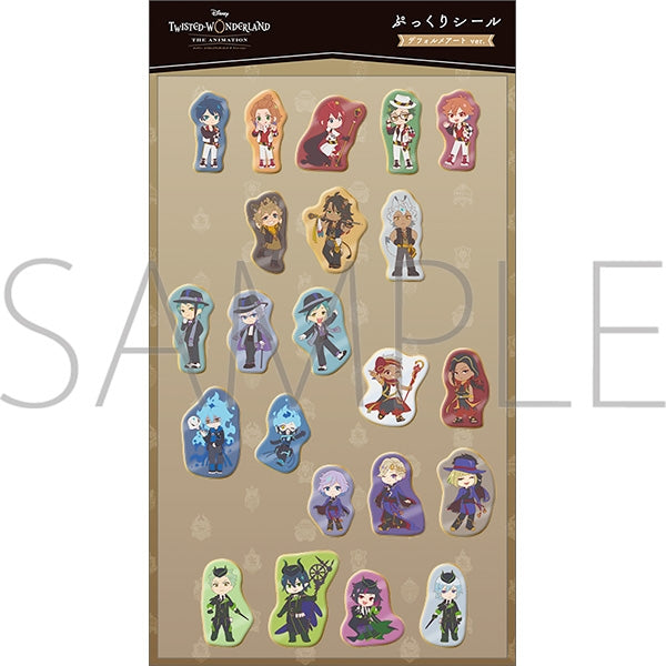 Twisted Wonderland The Animation Puffy Stickers Deformed Art Ver. Preorder