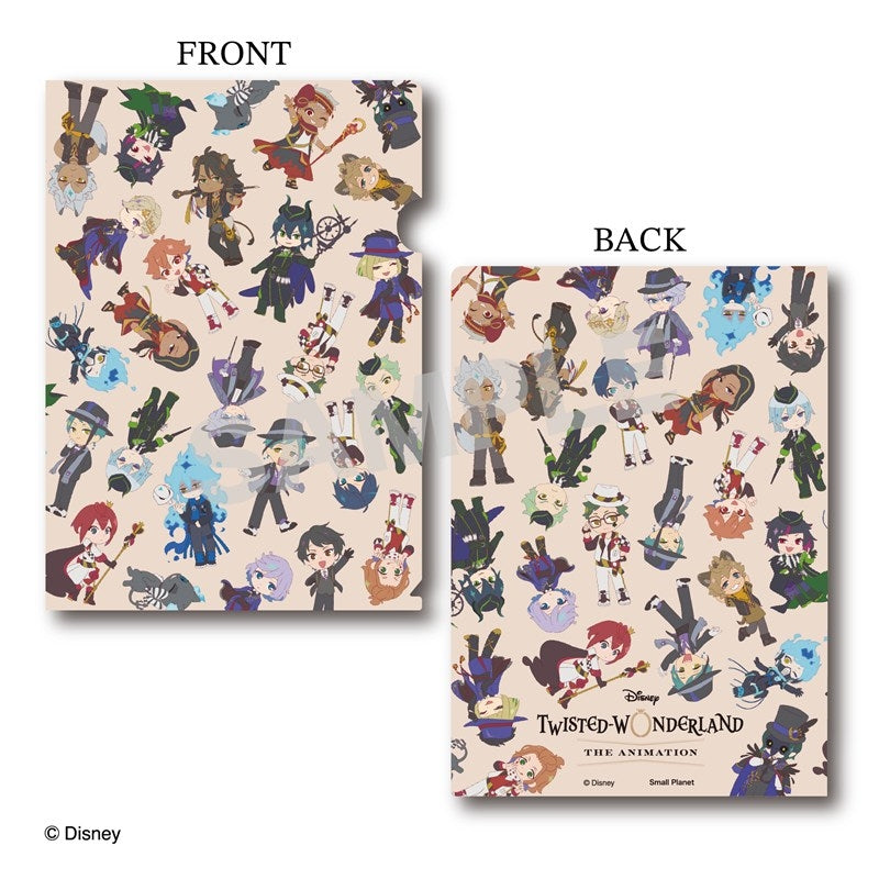 Twisted Wonderland The Animation Clear File Chibi Style Preorder