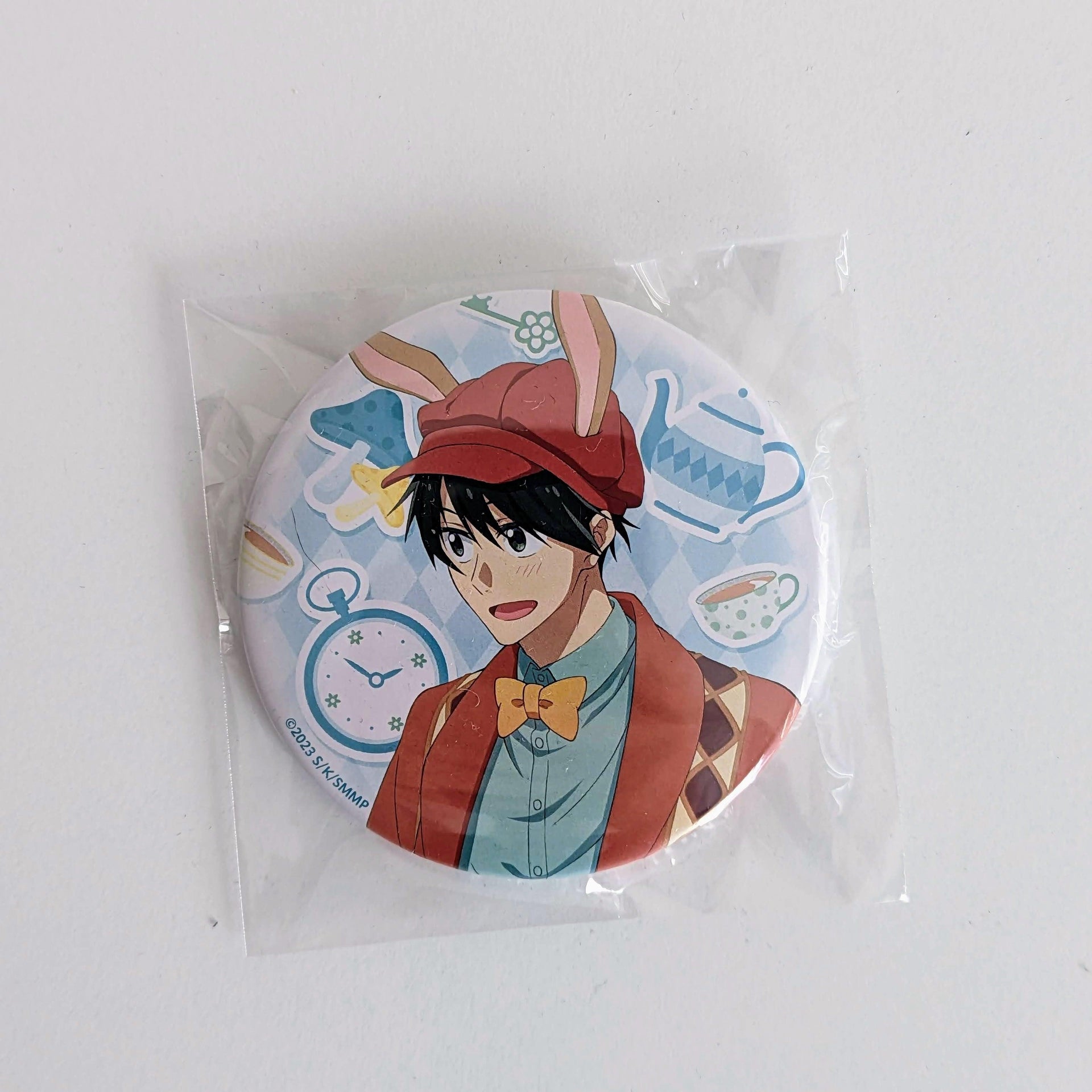 Sasaki and Miyano: Graduation Mini Can Badge - Taiga Hirano