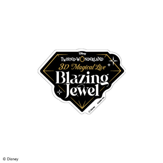 Twisted Wonderland 3D Magical Live -Blazing Jewel- Sticker Keychain Preorder