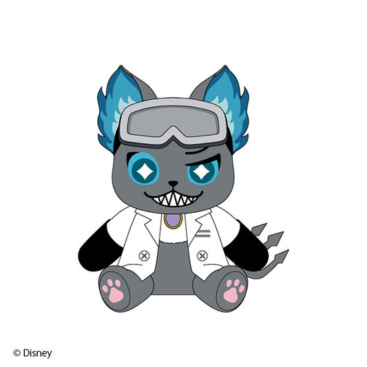 Twisted Wonderland Blazing Jewel Release Goods Grim Sitting Plush (Lab Coat Ver.) Preorder