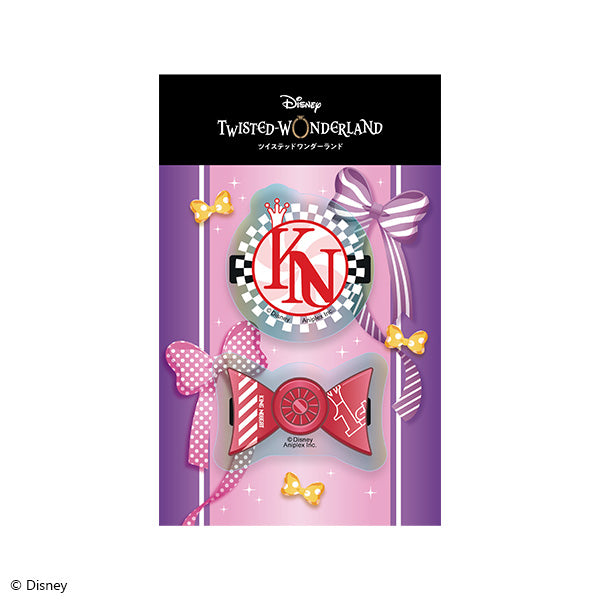 Twisted Wonderland Sugar Race Aurora Acrylic Hair Clip Preorder