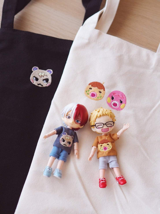 Animal Crossing Villagers Embroidery Totes Bags - Moko's Boutique