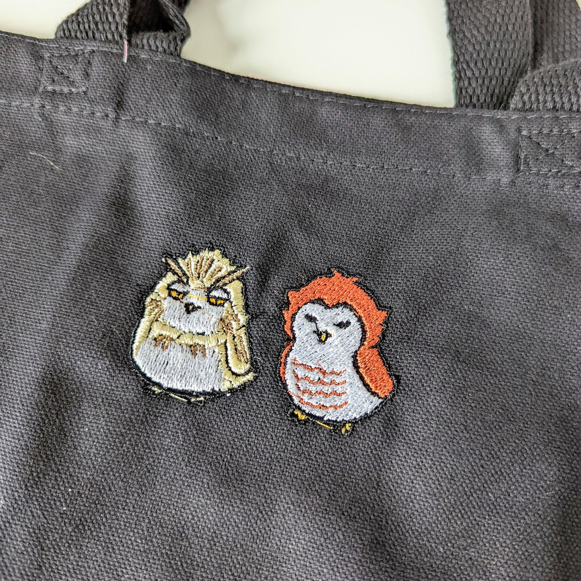 Haikyuu Bokuto Akaashi Embroidery Anime Tote Bags - Moko's Boutique