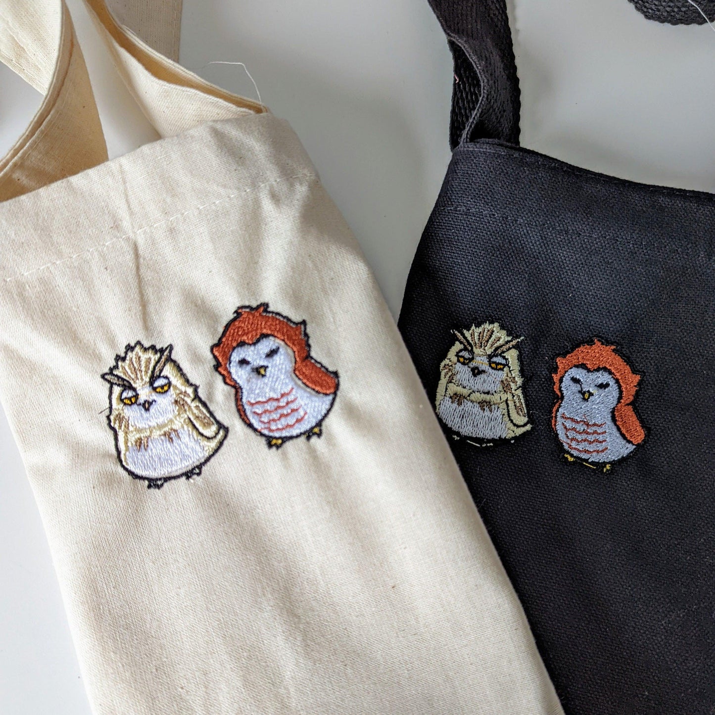 Haikyuu Bokuto Akaashi Embroidery Anime Tote Bags - Moko's Boutique