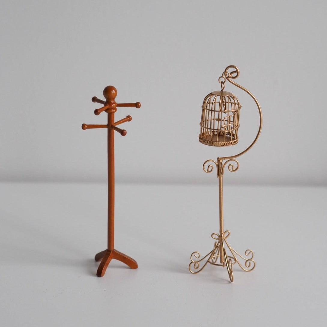 Clothing Rack + Bird Cages - Moko's Boutique