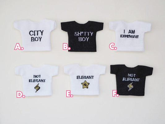 Funny English Words Embroidery T-Shirts - Moko's Boutique