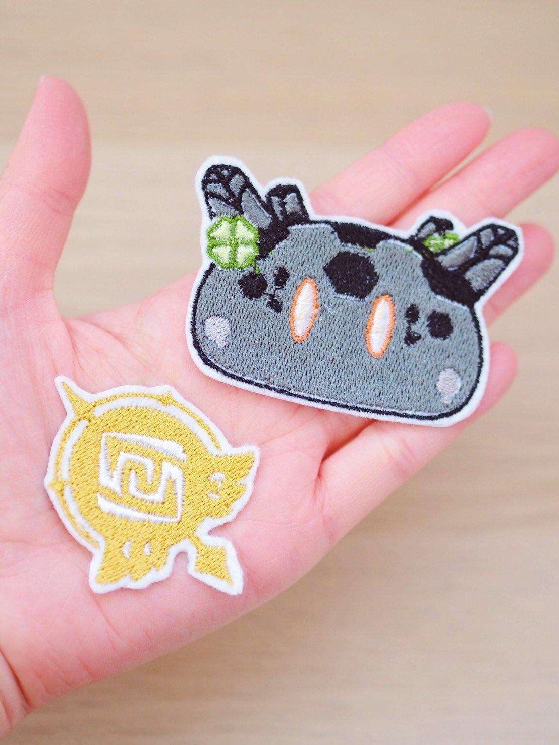 Genshin Impact Slime Iron On Pins & Patches - Moko's Boutique