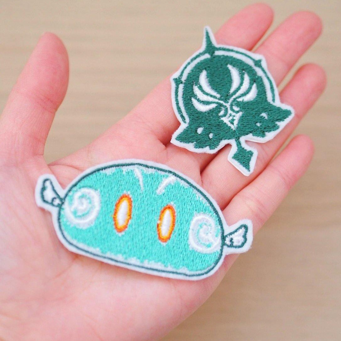 Genshin Impact Slime Iron On Pins & Patches - Moko's Boutique