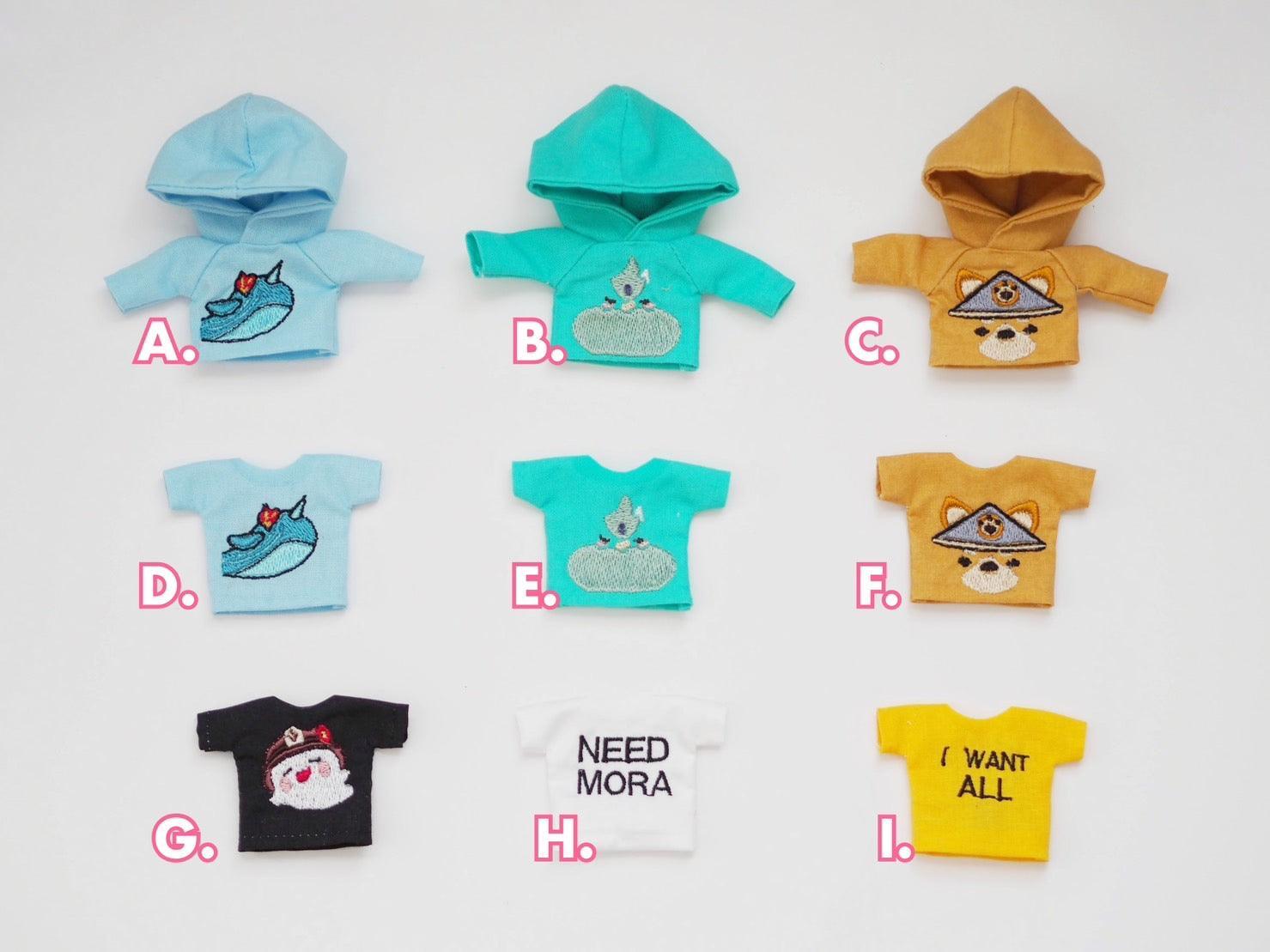 Genshin Impact T-Shirt + Hoodies - Moko's Boutique