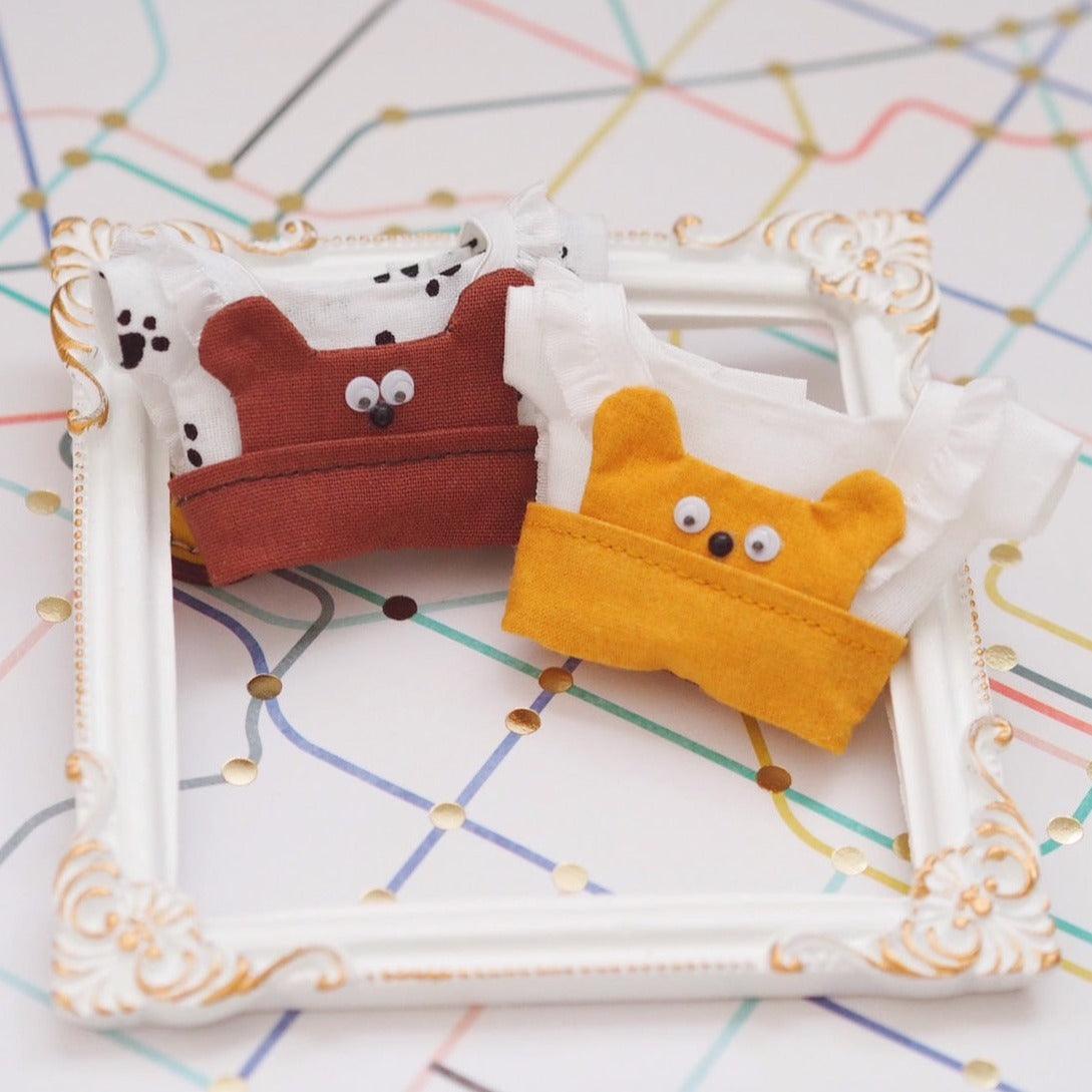 Gummy Bear Overall for 11 cm Nui Plush (Chibigurumi) - Moko's Boutique