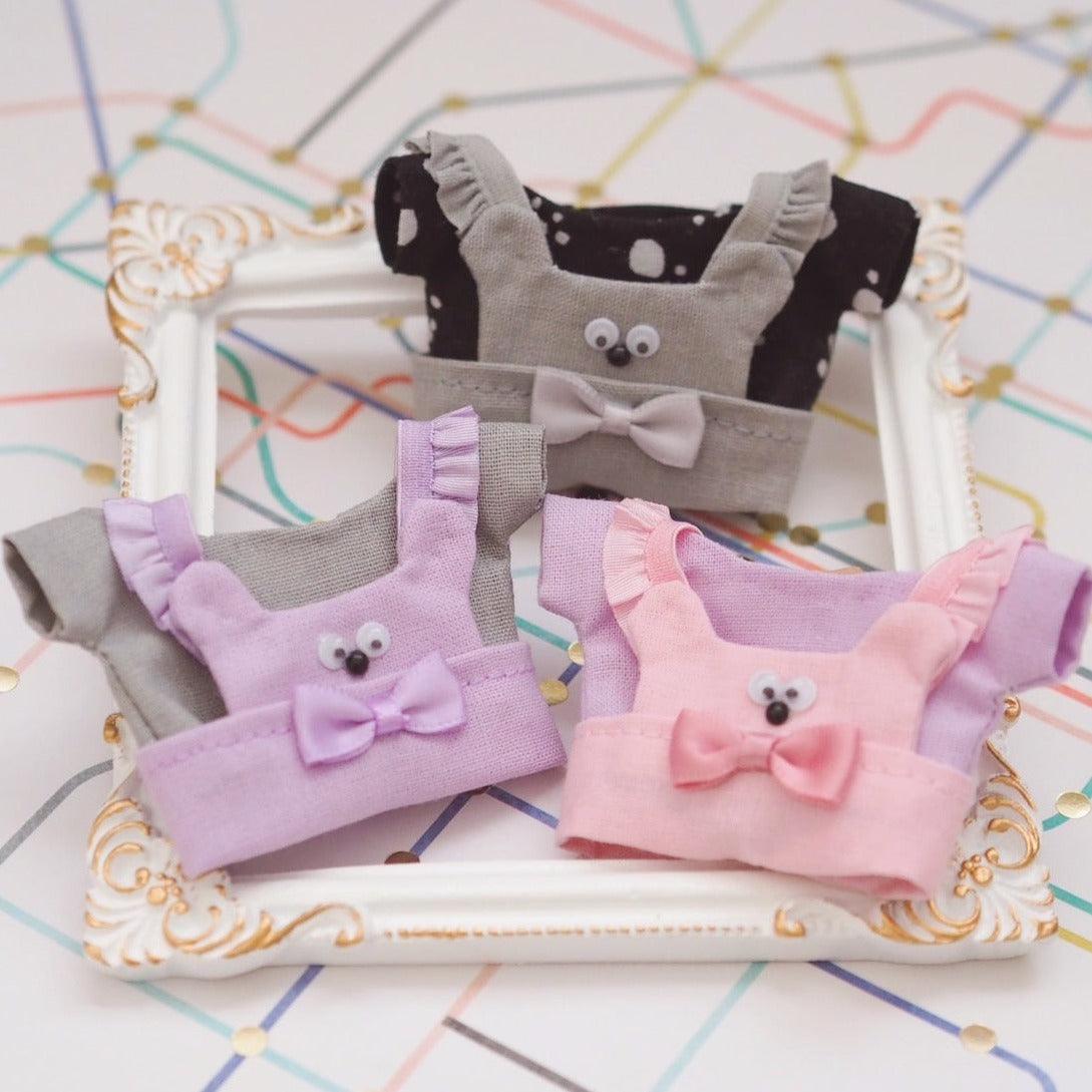 Gummy Bear Overall for 11 cm Nui Plush (Chibigurumi) - Moko's Boutique