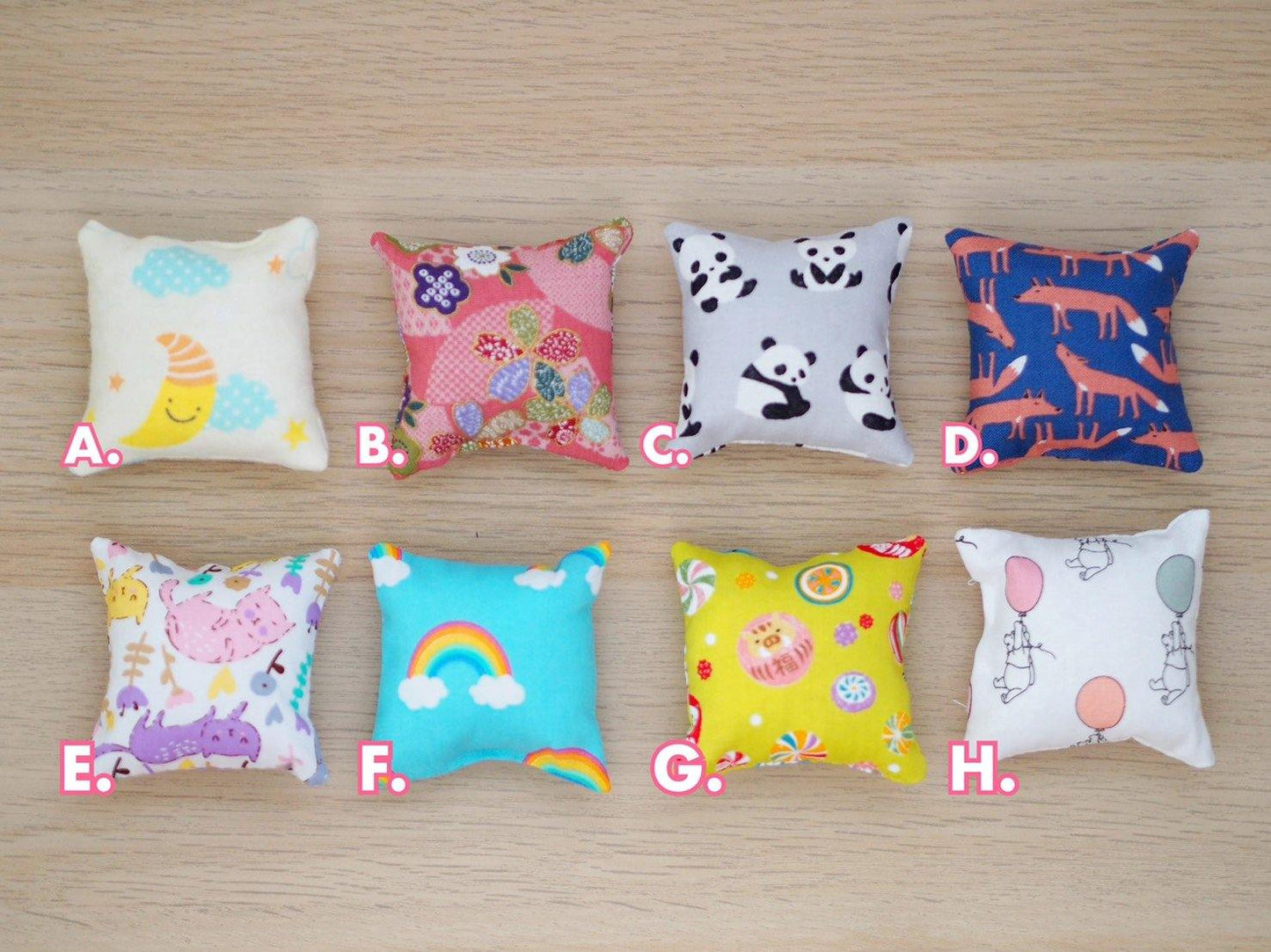Handmade Pillows (Set of 3) - Moko's Boutique