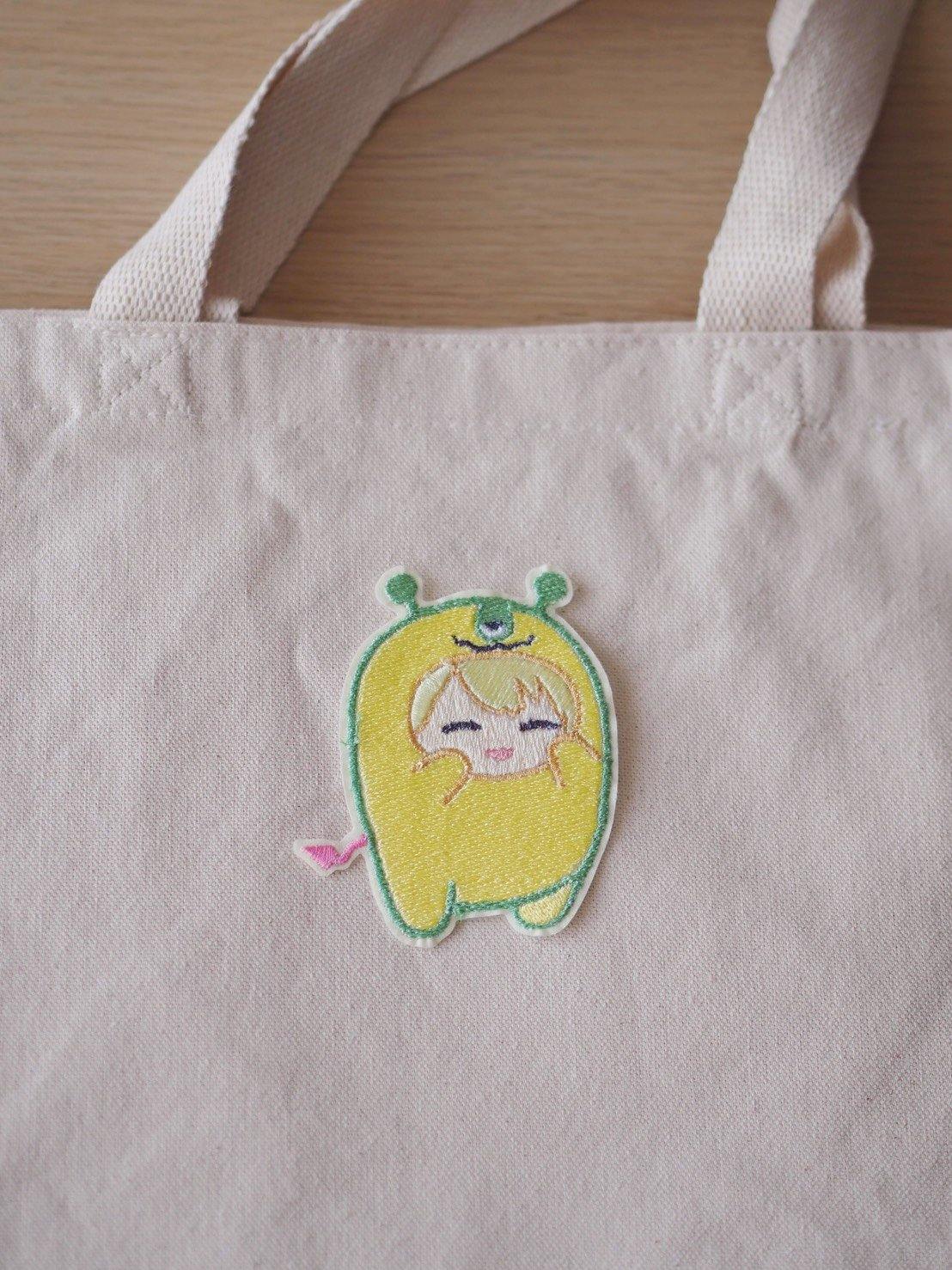 アイドリッシュセブン モンスターパレード 刺繍 アイロン接着ピン＆ワッペン