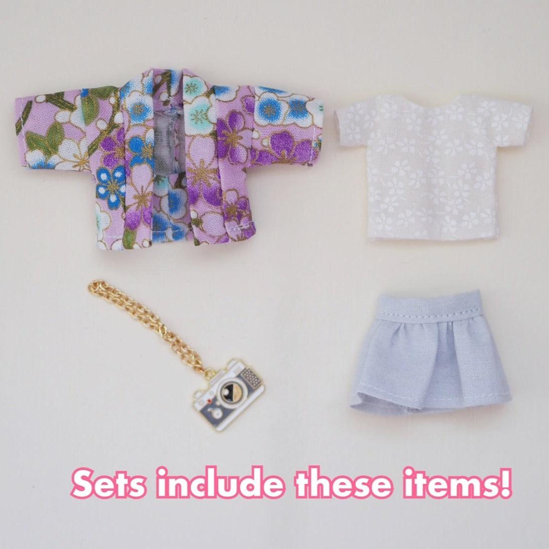 Japanese Haori Set with Charms - Moko's Boutique