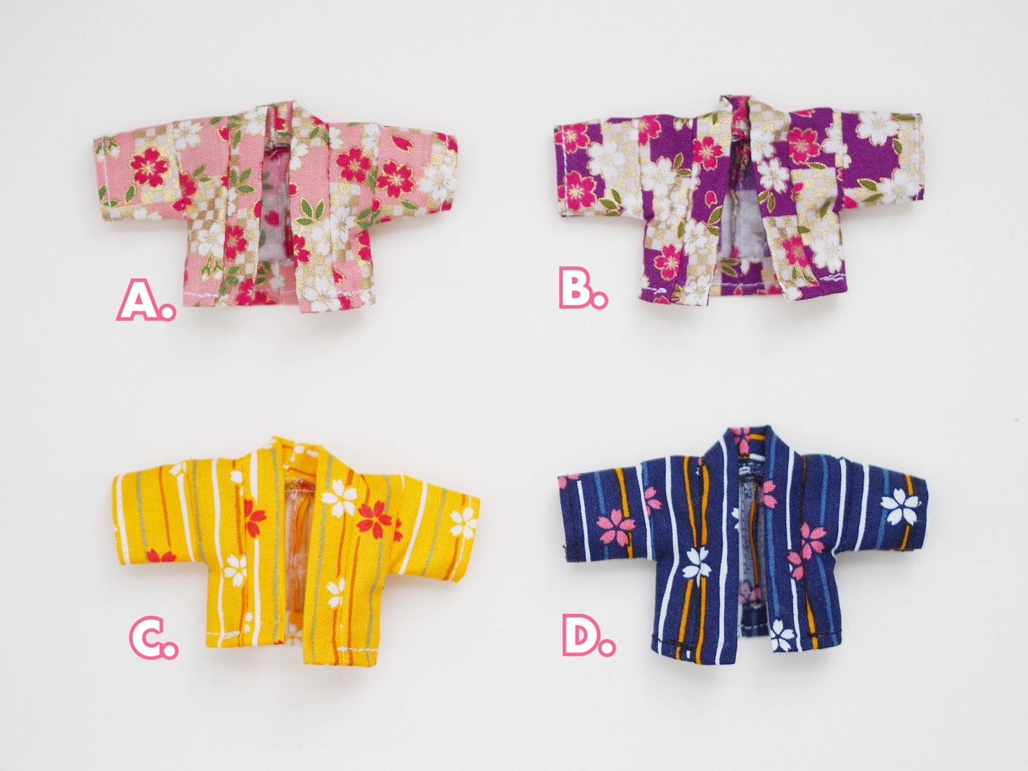  Accessories Nendoroid Japanese Haori vol. 3 - Nendoroid Doll (Moko's Boutique) sentuhan tradisional Jepang pada koleksi boneka Anda. 