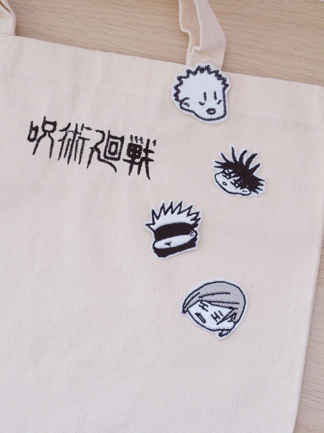 Jujutsu Kaisen Embroidery Iron On Pins & Patches - Moko's Boutique