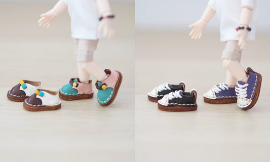 Leather Sneakers - Moko's Boutique