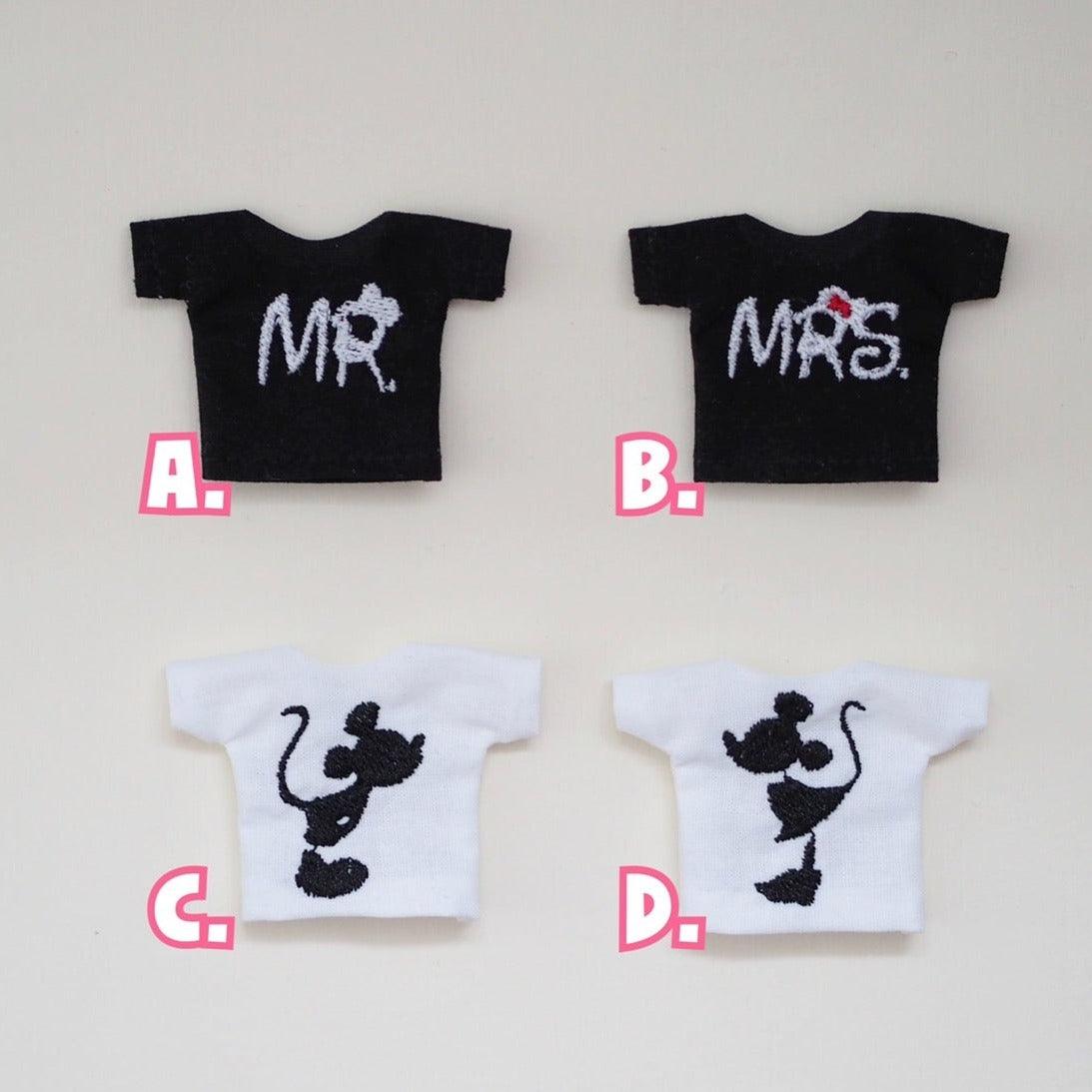 Mickey Minnie Embroidery T-Shirts - Moko's Boutique