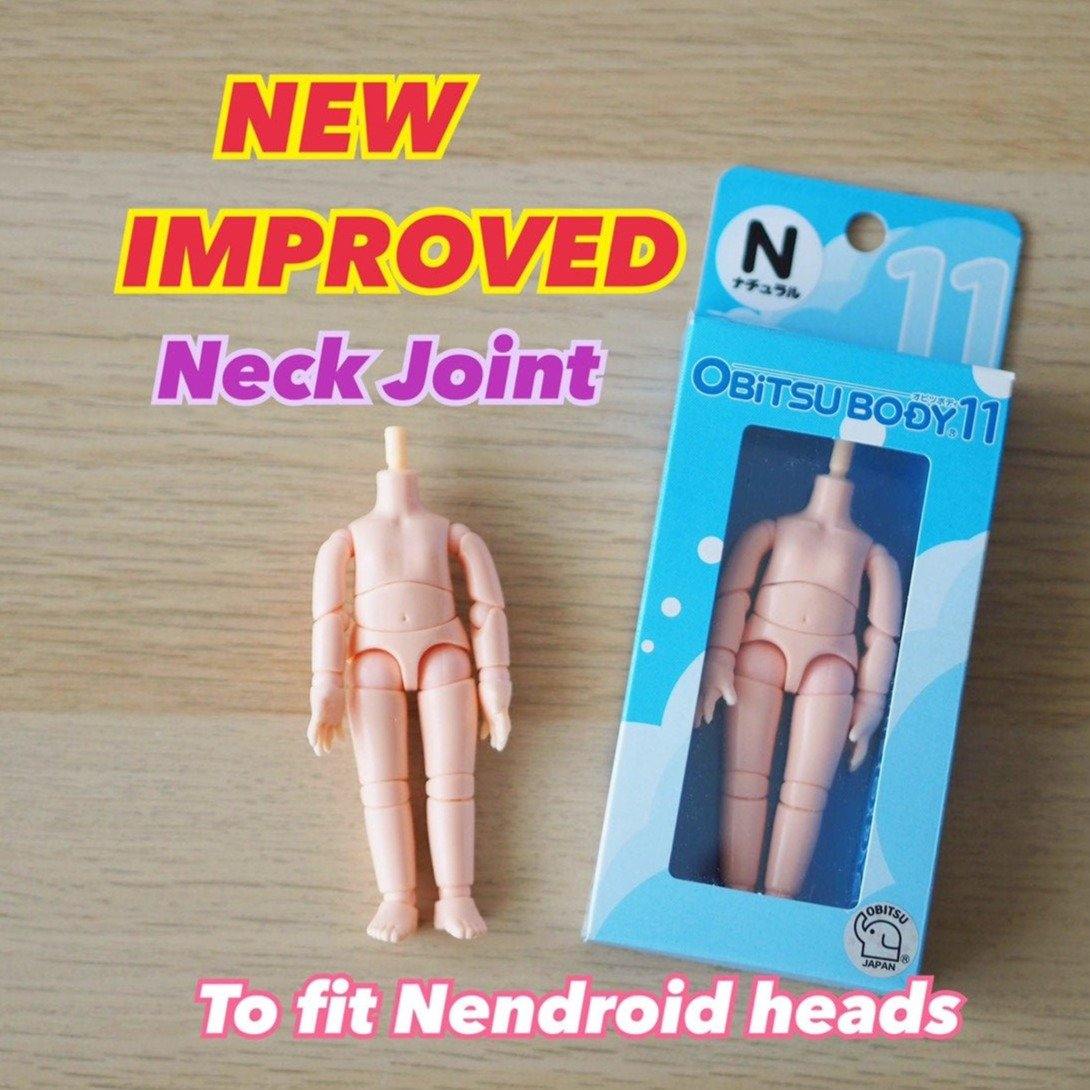 Obitsu 11 Neck Joint for Nendoroid Head (Set of 2) - Moko's Boutique