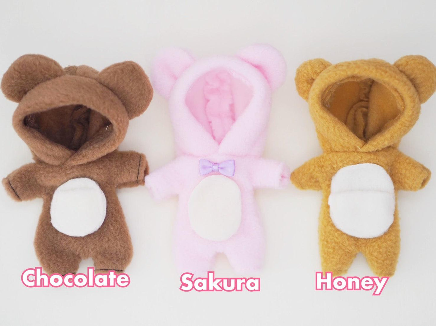 Sakura Bear Chocolate Bear Kigurumi - Moko's Boutique