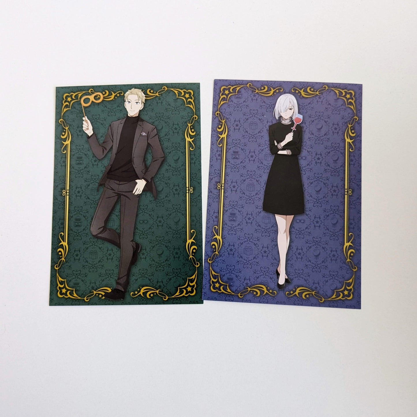 SPY×FAMILY Postcards - Loid Forger + Fiona Frost - Moko's Boutique