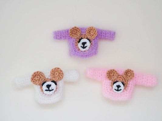 Teddy Bear Hand Knit Sweaters - Moko's Boutique