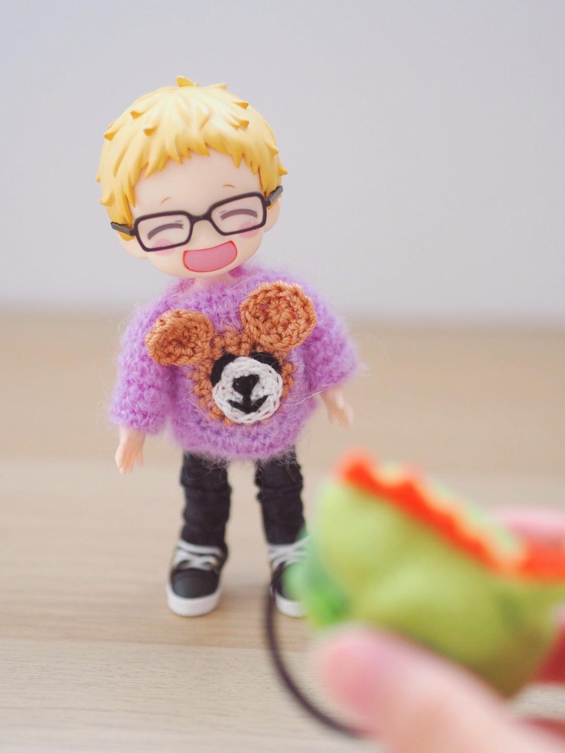 Teddy Bear Hand Knit Sweaters - Moko's Boutique