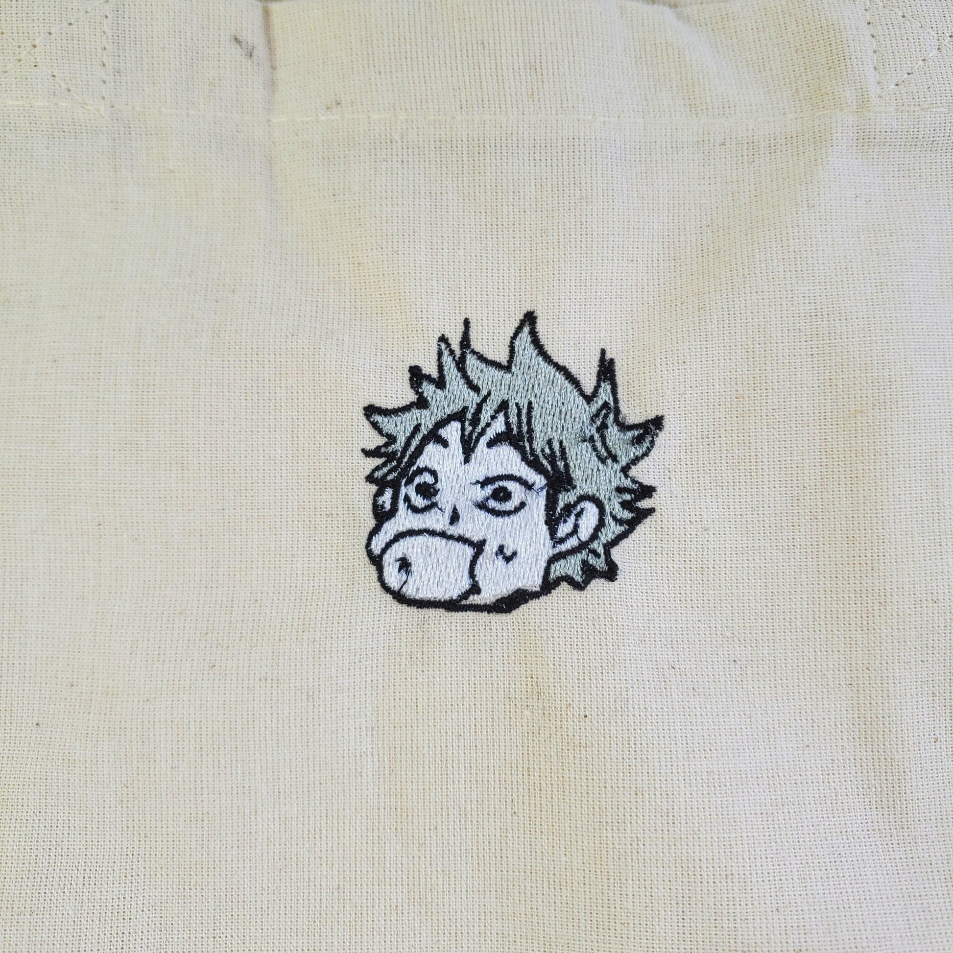 Haikyuu Character Heads Embroidery Totes Bags - Moko's Boutique